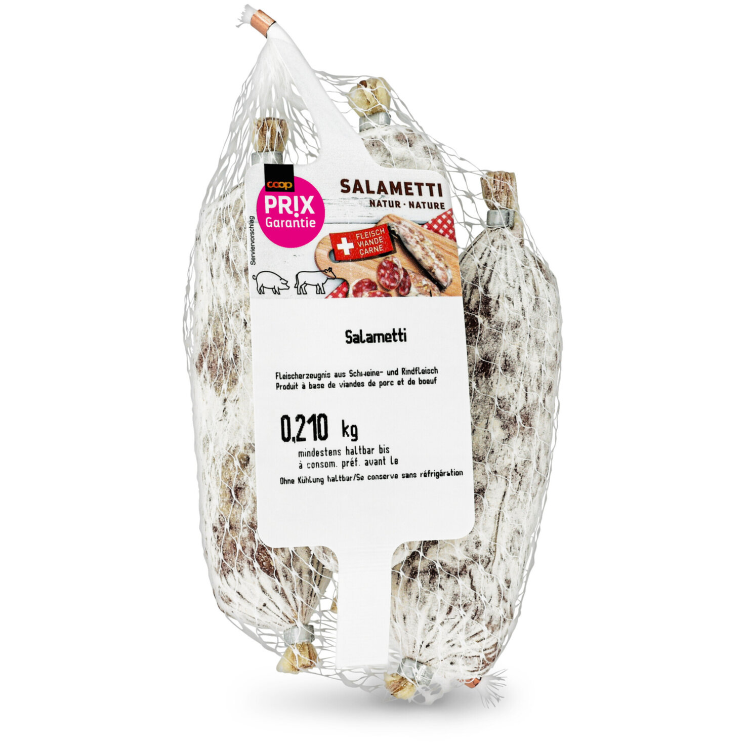 Prix Garantie Salametti nature 3x70g