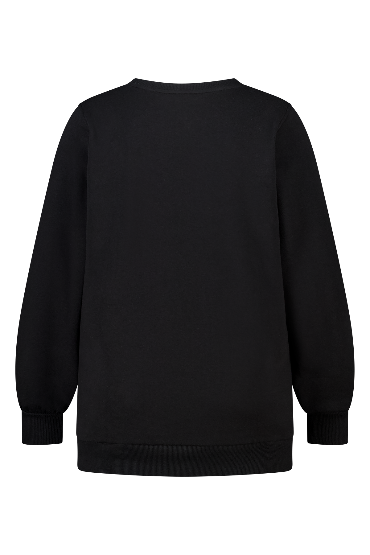 Sweater met print Zwart