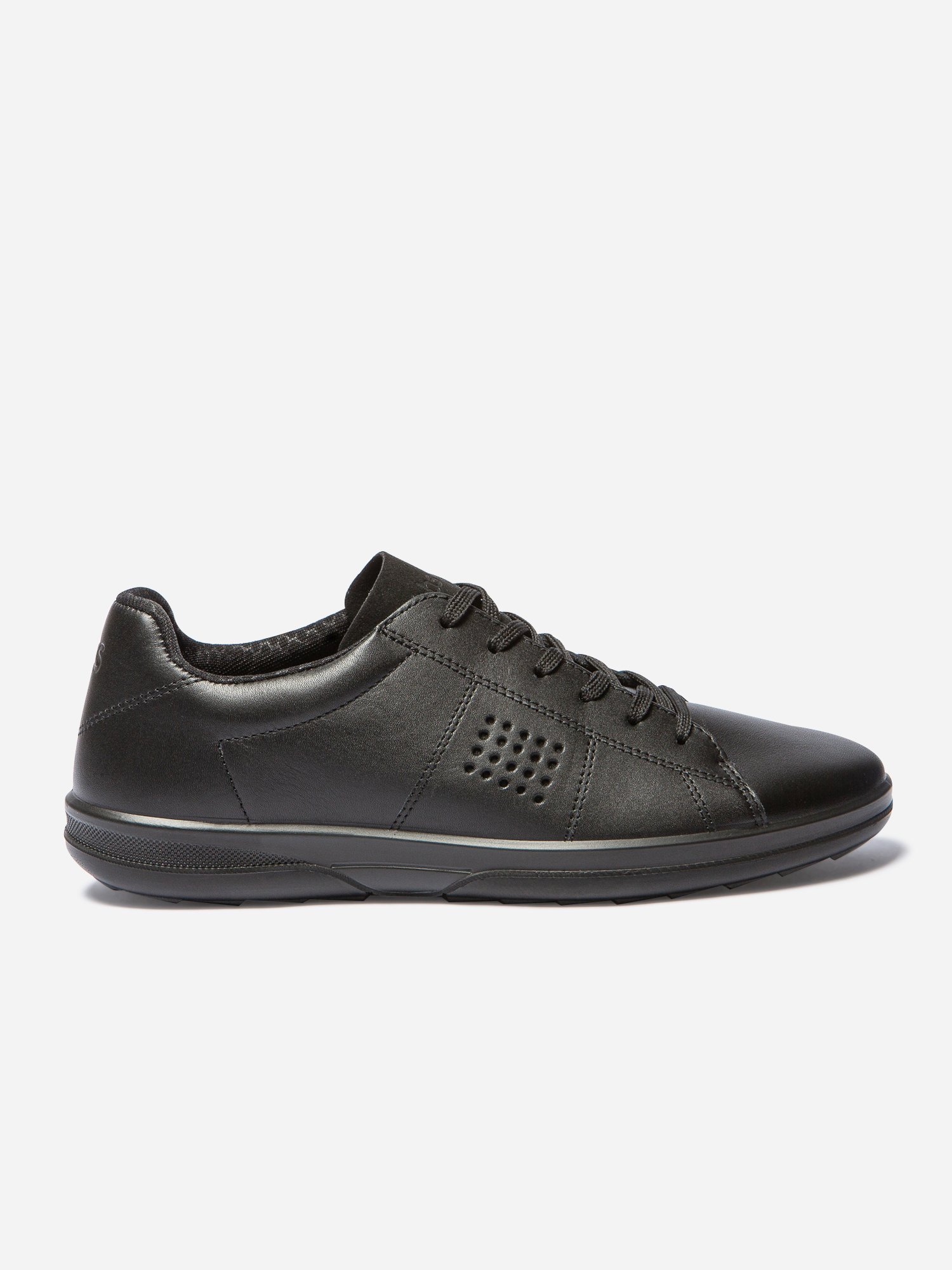 Baskets Homme Fabriquées en France Dessus Cuir Noir