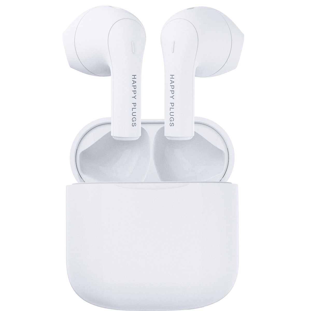 Happy Plugs Joy helt trådløse in-ear hodetelefoner (hvit)
