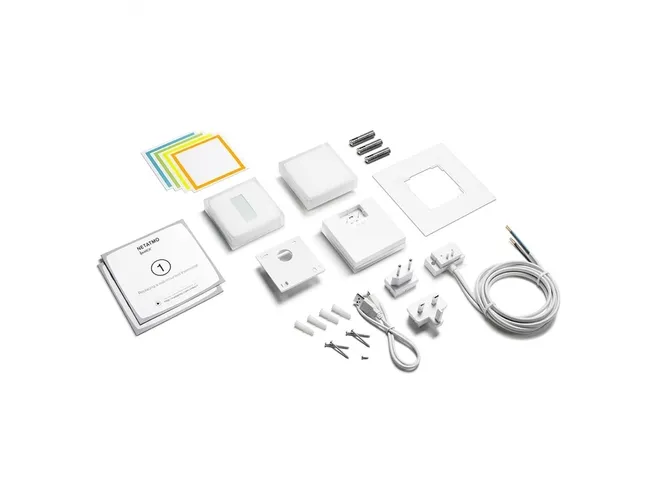 Netatmo Pack - 1 x Smart Thermostat   3 x Additional Smart Radiator Valves - Termostatsæt