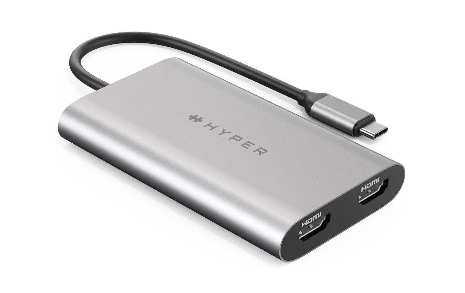 Adapter Dual 4K USB Type-C - HDMIUSB-C auf HDMI-Adapter mit PowerDelivery