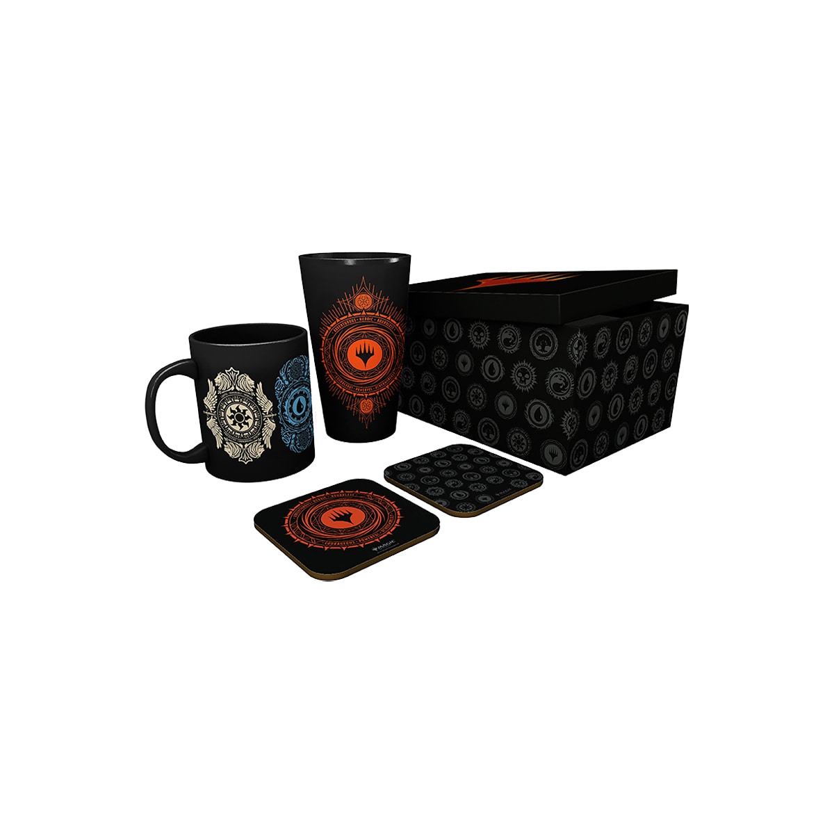 GB eye Magic the Gathering glass med krus og bordbrikker samlepakke