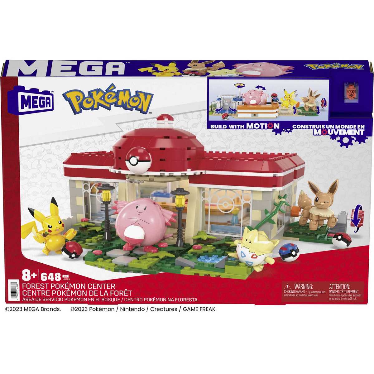 Centre Pokémon de la forêt Mega Construx