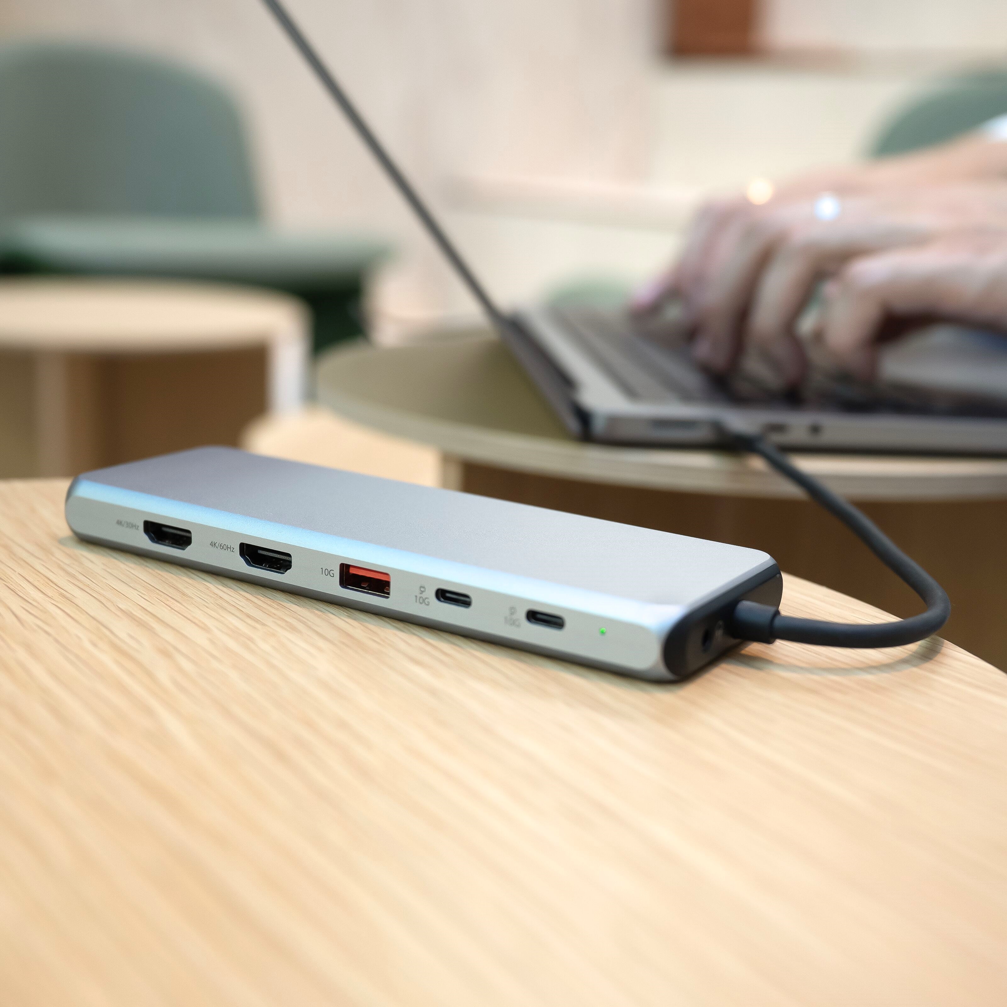 Plexgear Multiadapter for USB-C med 13 tilkoblinger