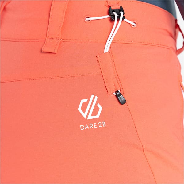 Pantacourt randonnée DARE 2B W MELODIC II 3/4 SHORT NEON PEACH