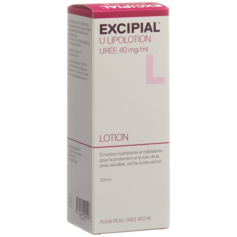 EXCIPIAL U Lipolotio<br>200 ml, Flasche, Emulsion zur Anwendung auf der Haut