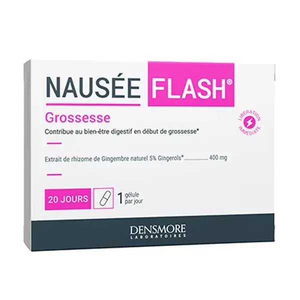 Densmore Nauseflash - Antienjoo - Gravidez, Viagem - 20 cápsulas