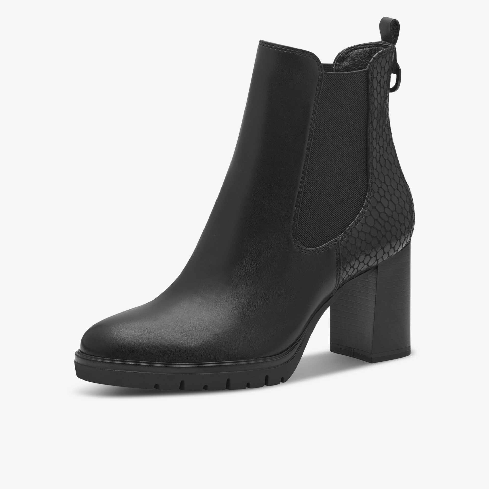 Tamaris Damen Stiefel schwarz