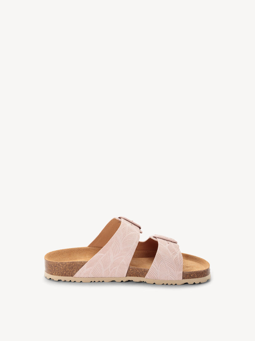 Leren Slipper - roze