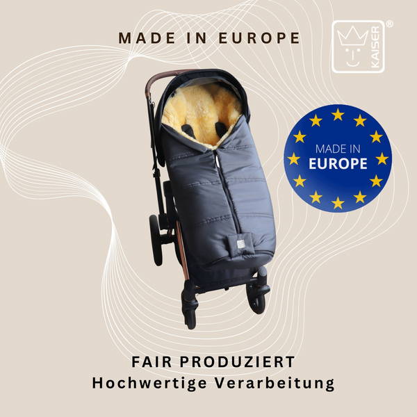 KaiserKaiser   IGLU 2.0 Lammfell Fusssack anthracite