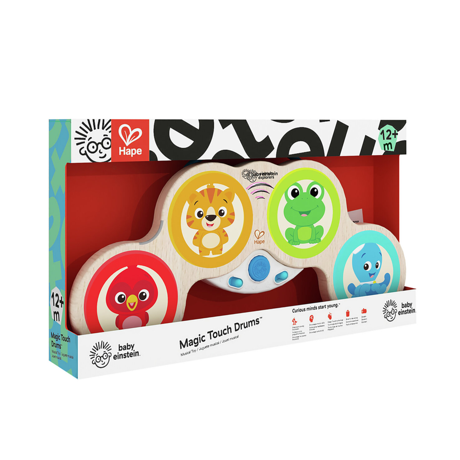 Hape Magic FSC Touch Drums