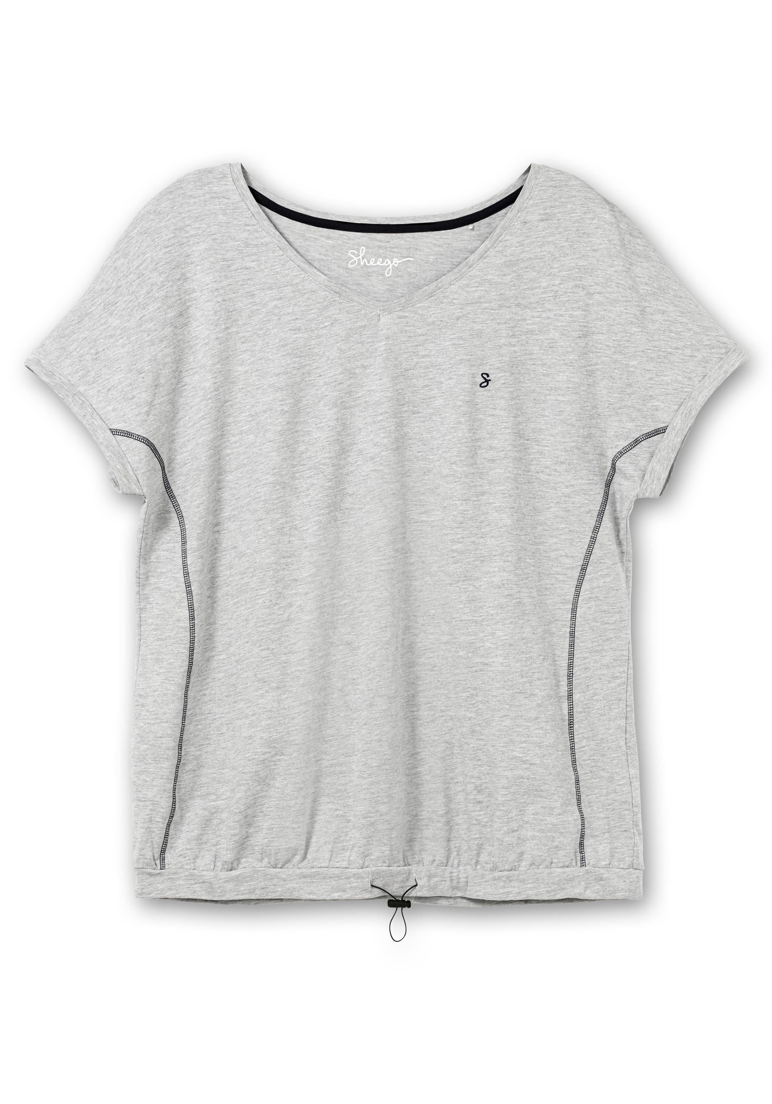 Relaxshirt mit elastischem Saumbund