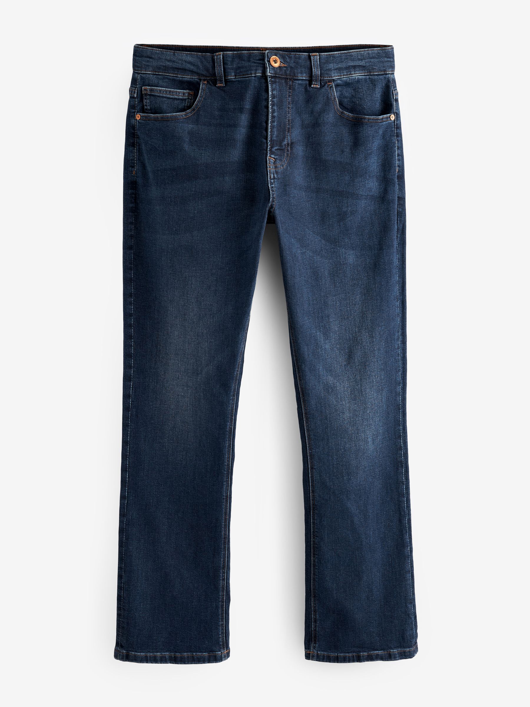 Normaal blauw - Klassieke stretchy jeans