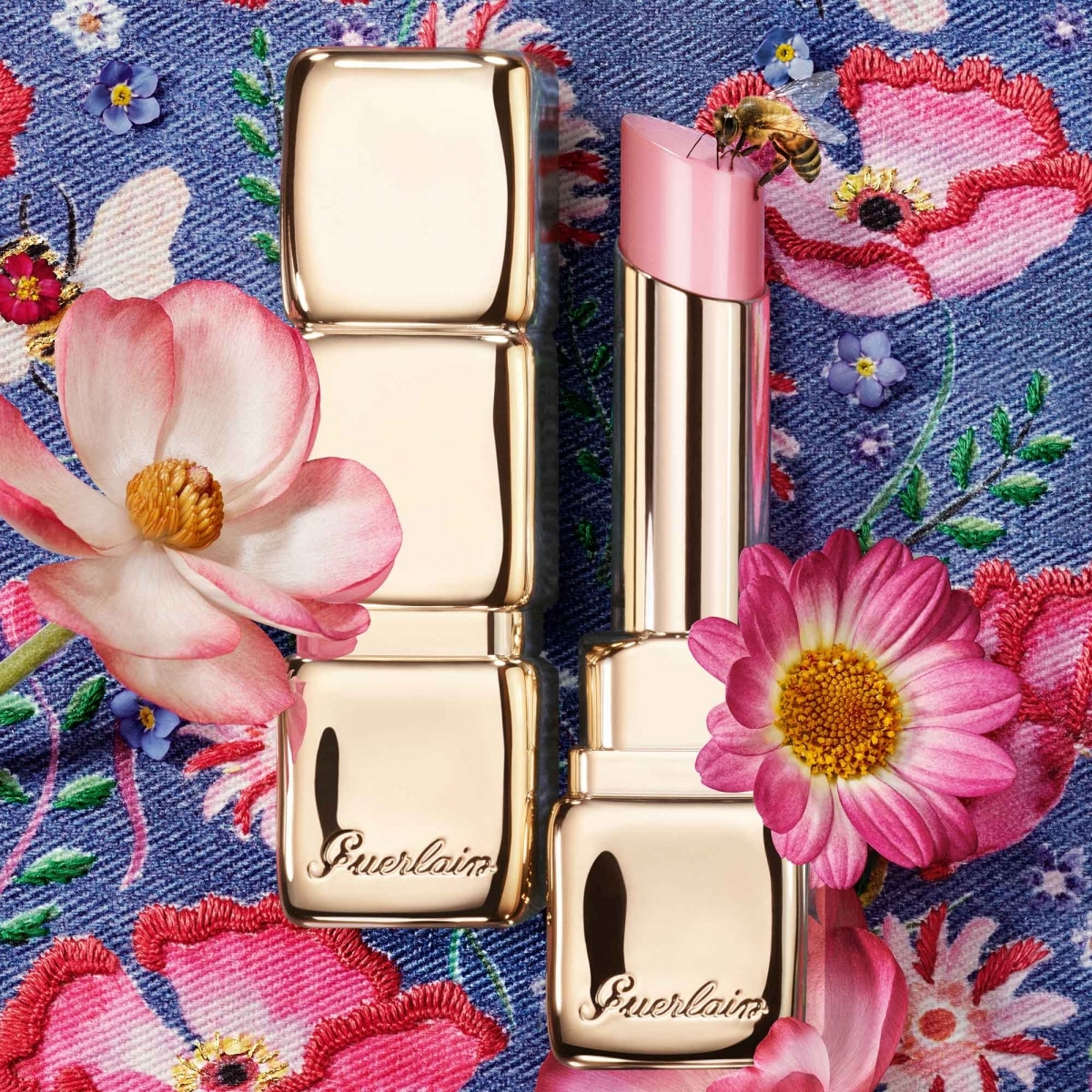 GUERLAIN KissKiss Bee Glow Baume teinté infusé en miel 98% d'origine naturelle