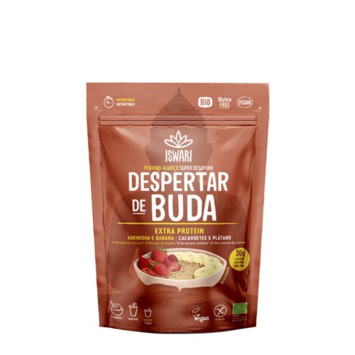 Iswari Despertar de Buda Amendoim e Banana Bio 360g