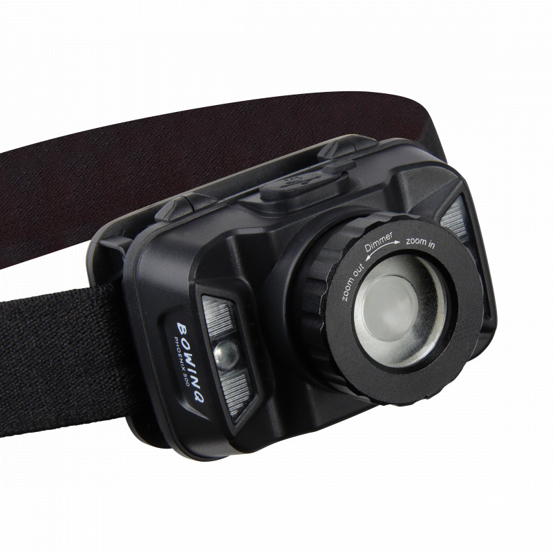 BOWINQ Phoenix 500 oplaadbare hoofdlamp met sensor