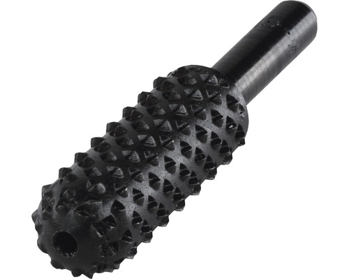 Cilindrische gebogen rasp, Ø 13,5 x 35 mm, wolfraamstaal, voor hout