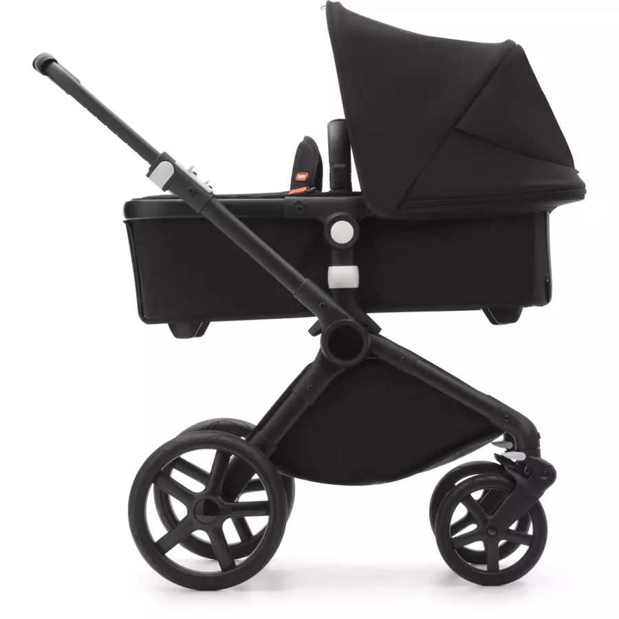 bugaboo Kinderwagen Fox Cub mit Liegeaufsatz und Sitz BlackStormy Blue
