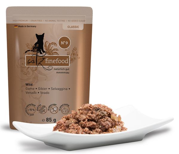 Catz finefood, Nassfutter für Katzen, 16 x 85