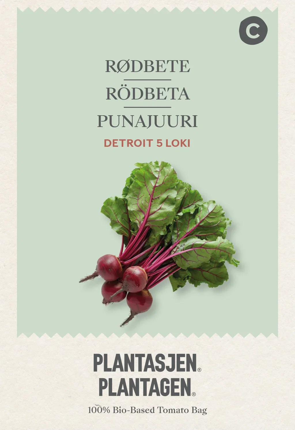 Beta vulgaris Rødbete 'Detroit 5 Loki'