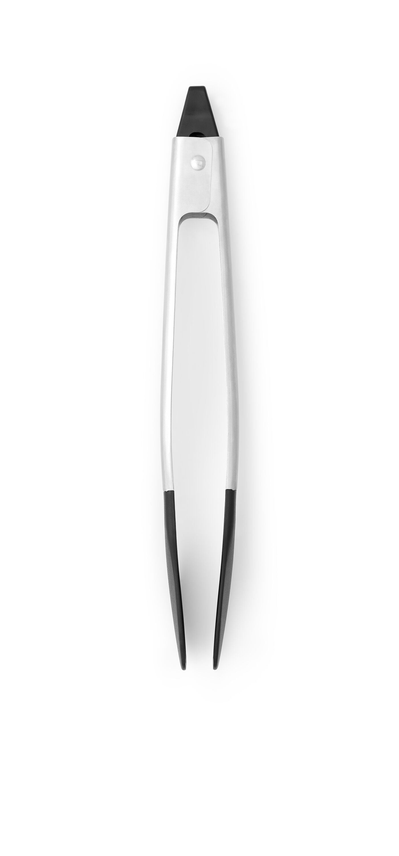 brabantia PROFILE 2.0 Küchenzange - Schwarz / Silber / B: 7.0 cm x T: 2.7 cm x H: 29.0 cm