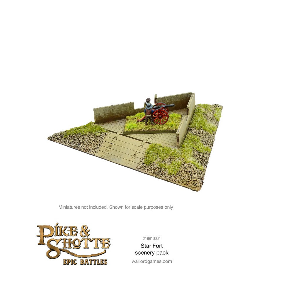 Pike & Shotte Epic Battles - Star Fort Scenery Pack