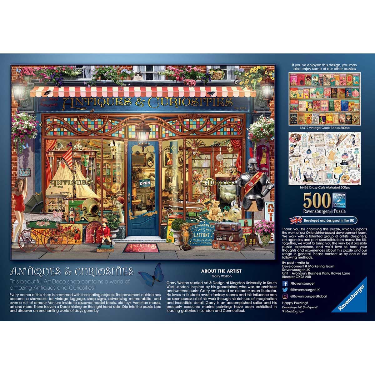 Antiques And Curiosities 500 Piece Jigsaw Puzzle (Jigsaw)