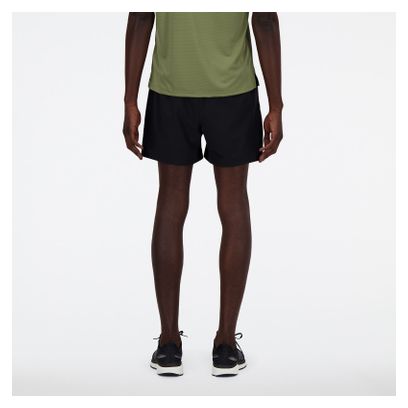 Short 2-en-1 New Balance Sport Essentials 5in Noir Homme