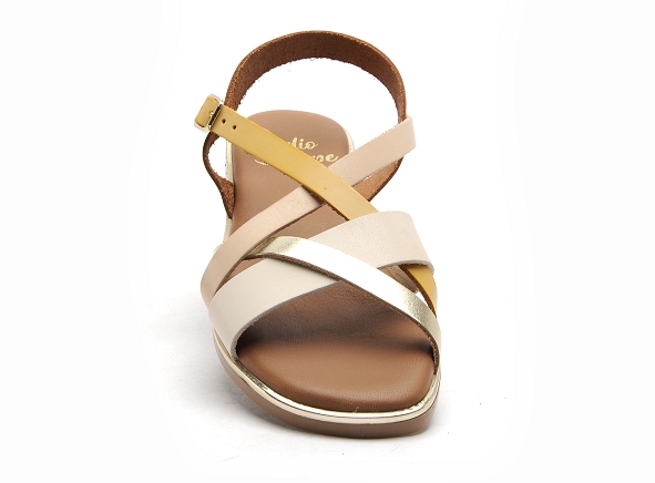 Studio scarpe nu pieds plats femme sn34539 639 or