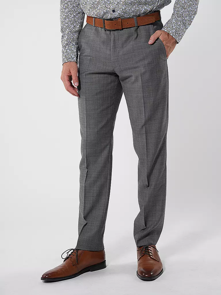 JOOP Anzughose Modern Fit Brad grau