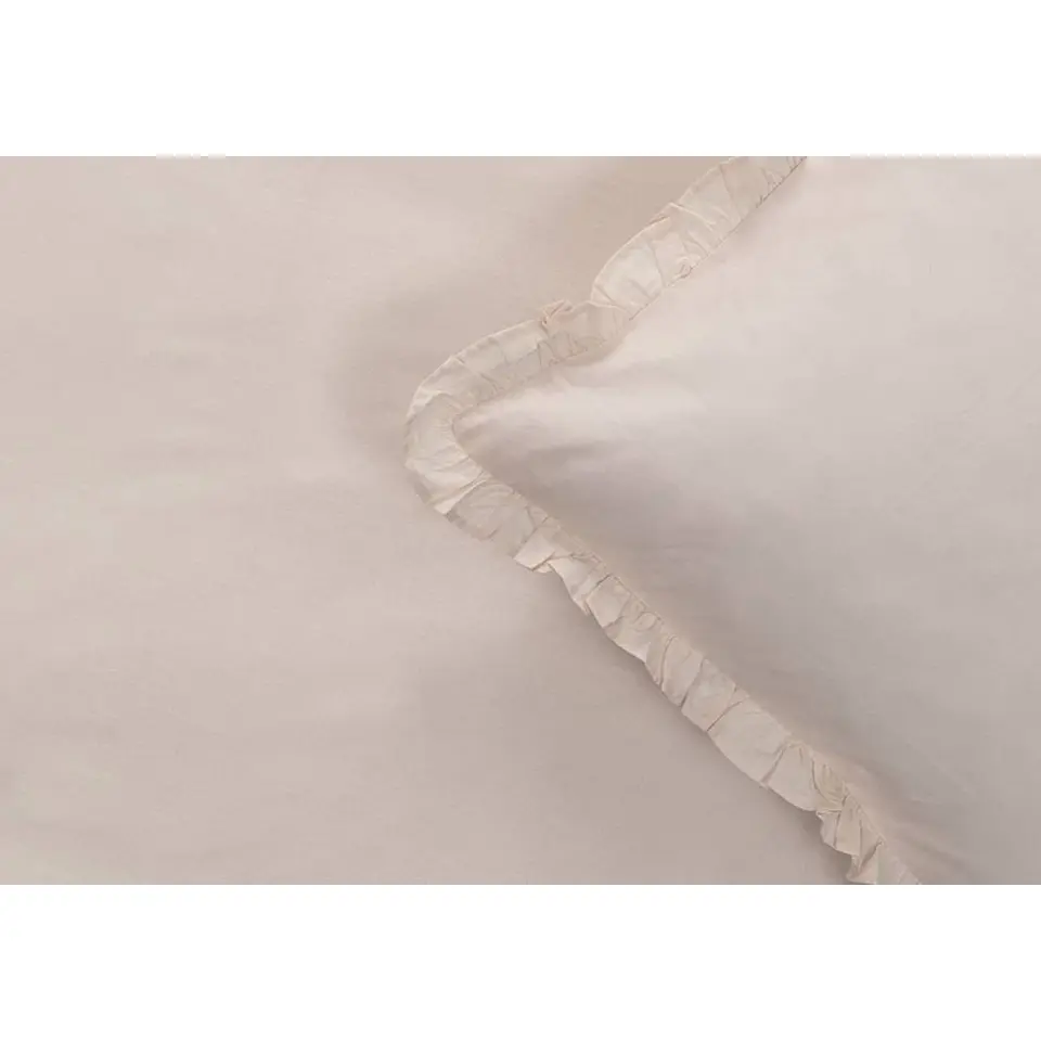 Dekbedovertrek Cato effen - roze - 140x200/220 cm