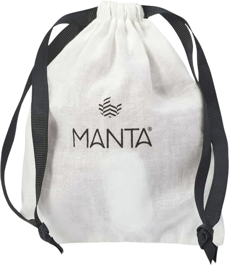 Manta Manta Mirror Brush in Blue