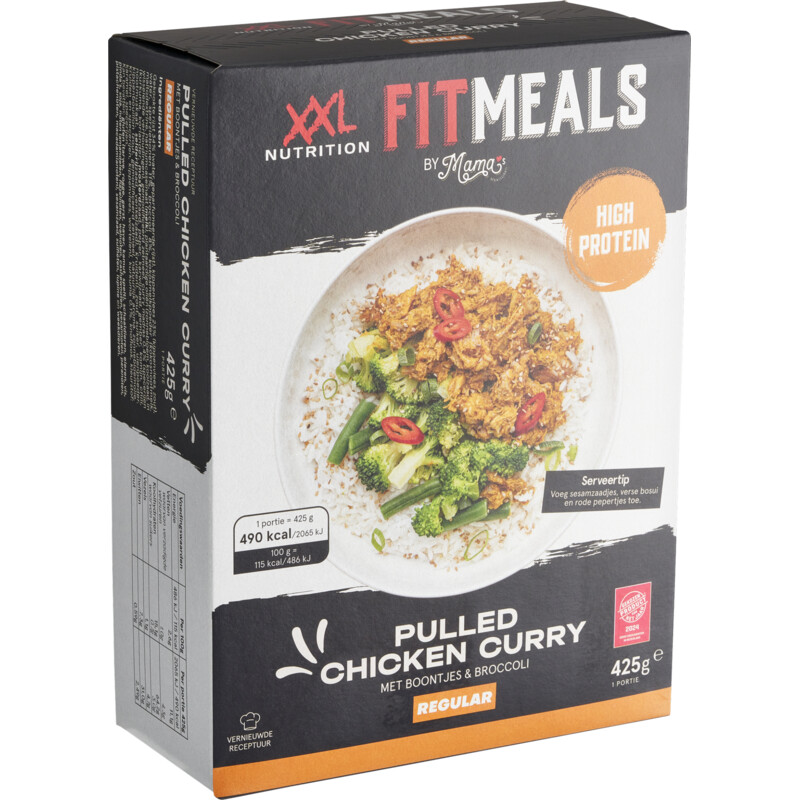 Fitmeals Pulled chicken curry