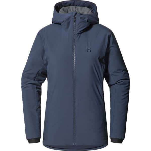 Doudoune randonnée HAGLÖFS MIMIC ALERT HOOD W TARN BLUE