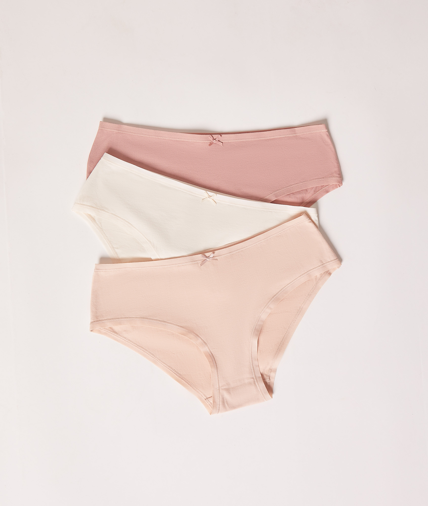 Lot de 3 shortys en coton biologique