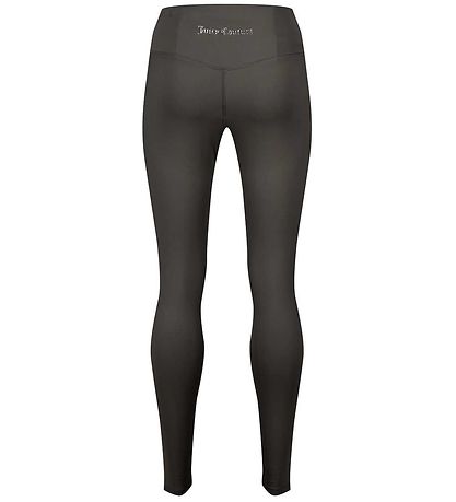 Juicy Couture Leggings - Pfirsichfarbener Interlock - Schwarz