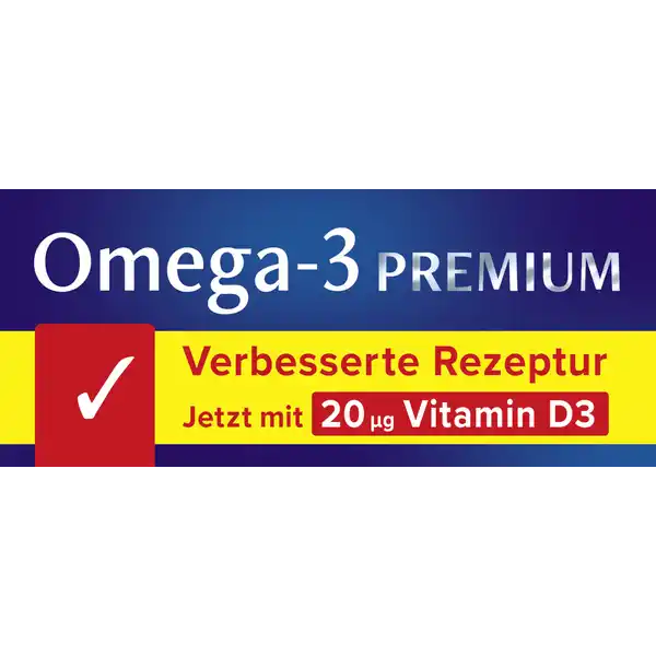 Omega-3 Premium Softgel-Kapseln