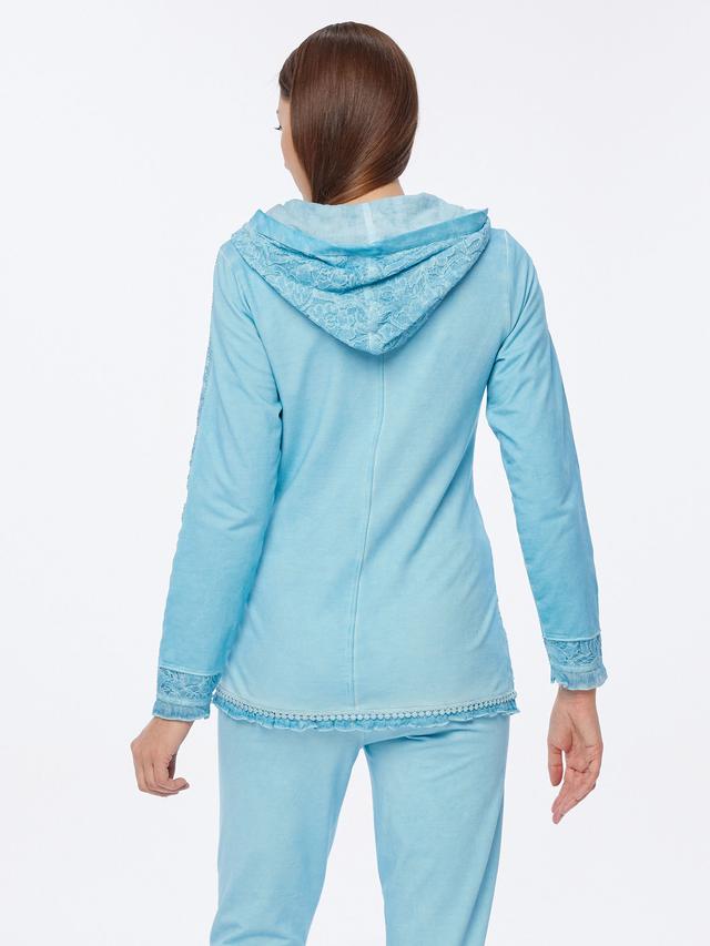 Jerseyjacke mit Applikationen