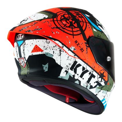 Casque KYT NZ-RACE BLAZING - Rouge