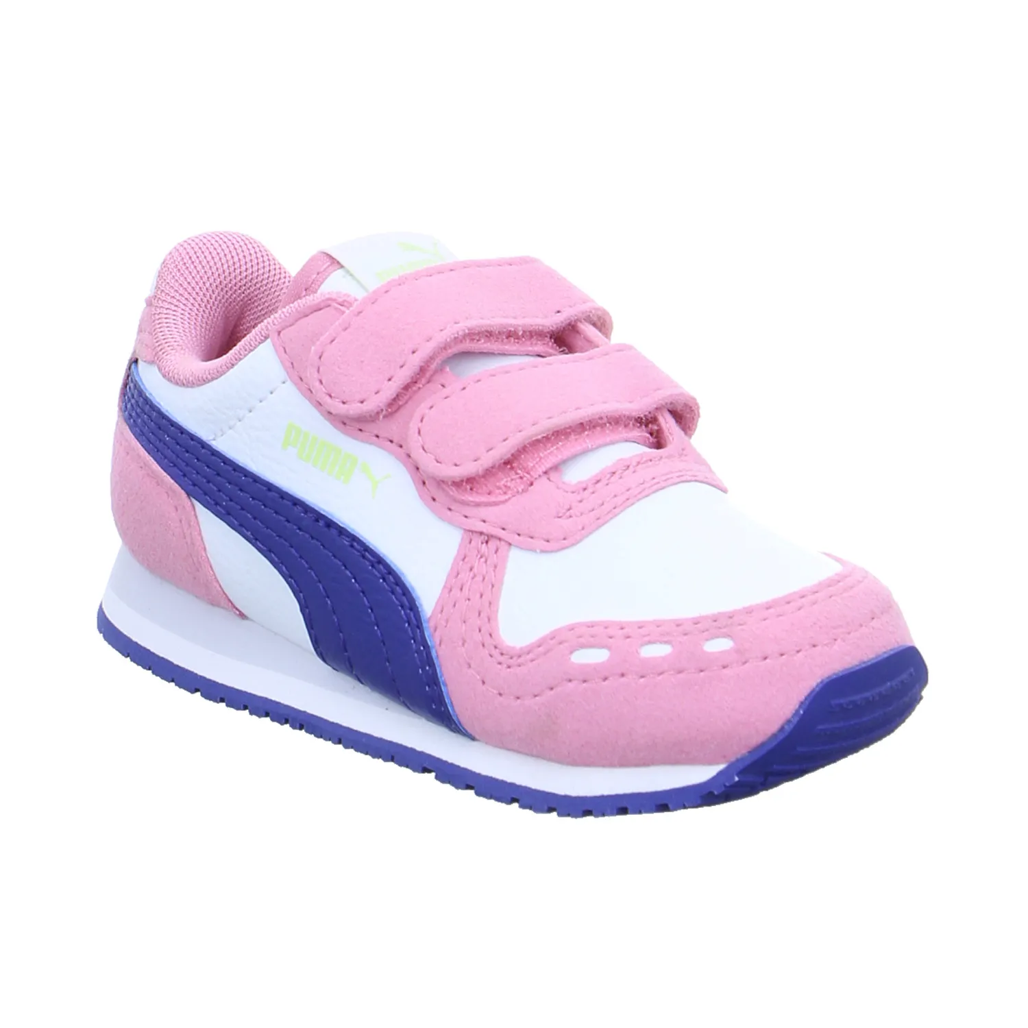 PUMA Baby-Sport-Bottine Rosa Lederimitat  Sneaker