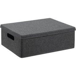 Boîte de rangement VEGA FELT STORAGE, M, gris foncé