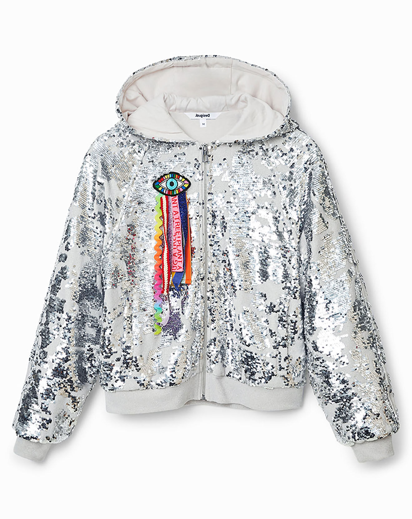 Desigual Sweat Naya argenté