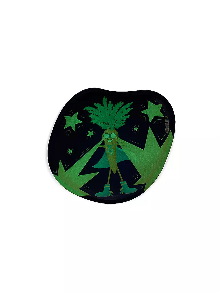 ERGOBAG Glow in the Dark Klettie - Superheld  bunt