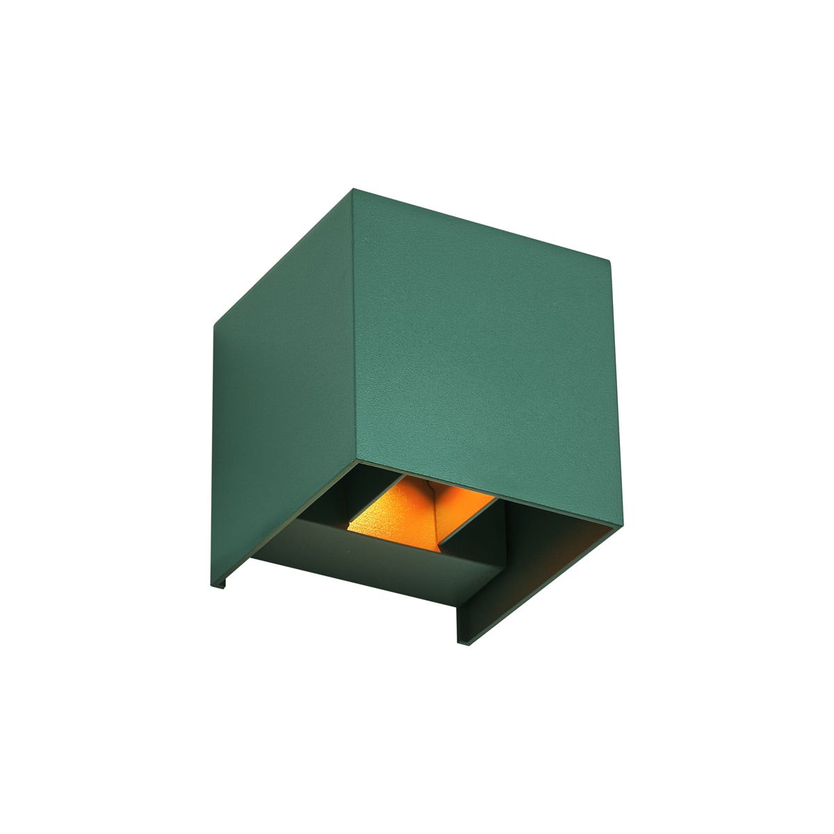 Buiten wandlamp donker groen incl. LED IP54 - Edwin