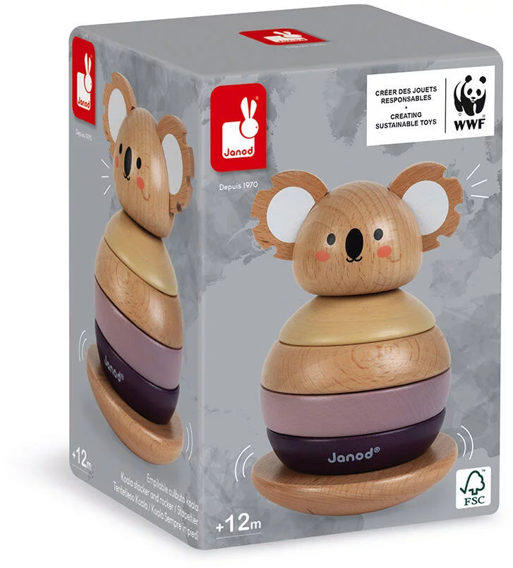 EMPILABLE CULBUTO KOALA (BOIS)