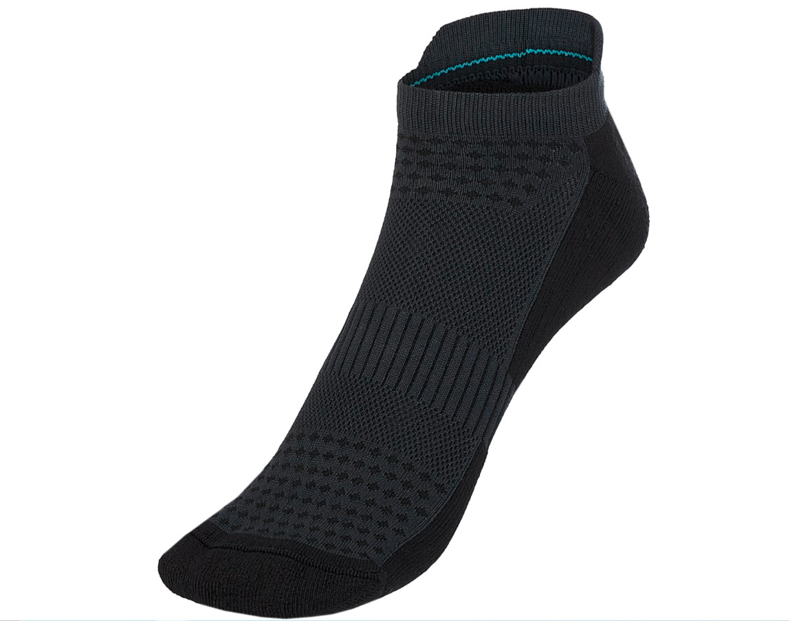 P.A.C Bike Footie Zip Herren Socken black