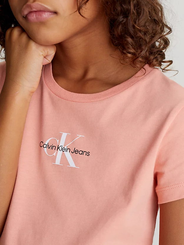 Camiseta slim fit com logo