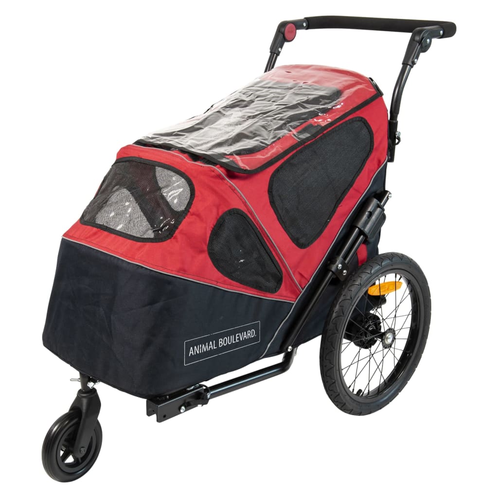 Reboque de bicicleta para cães