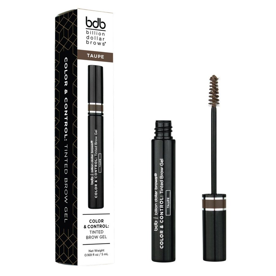 Billion Dollar Beauty Color & Control Tinted Brow Gel Taupe 5ml
